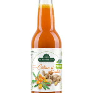 Sirop Natural de Cătină și Ghimbir fără zahăr