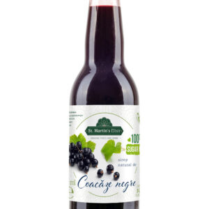 Sirop Natural de Coacăze negre fără zahăr